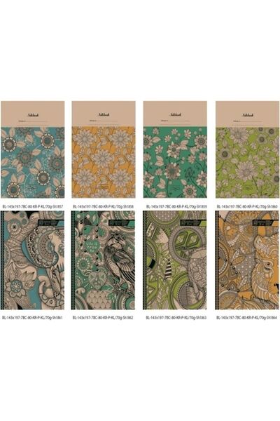 Fresh Company Caiet decorativ Fresh 143x197/80K grila TW FRESH