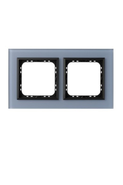 OSPEL SONATA Cadru geam dublu albastru mat R-2RGC/80/33