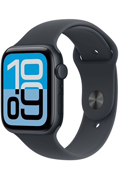 Apple Ceas Watch SE 3 GPS 44mm carcasă din aluminiu Midnight cu brățară sport...