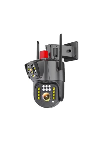 stuffix Surveillance camera, ultra HD, WIFI, dual camera, 360 rotation, alarm