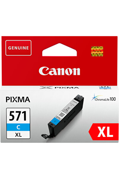 Canon CLI-571XLC, Cartuș de cerneală cyan XL