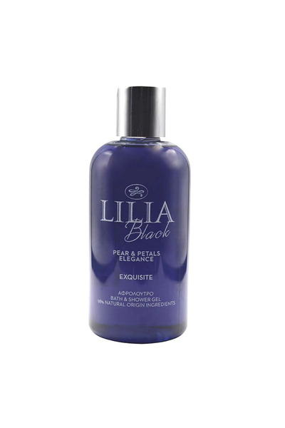 LILIA BLACK Αχλάδι & Πέταλα Κομψότητα Αφρόλουτρο & Τζελ Ντους Φρουτώδες Ανθικ...