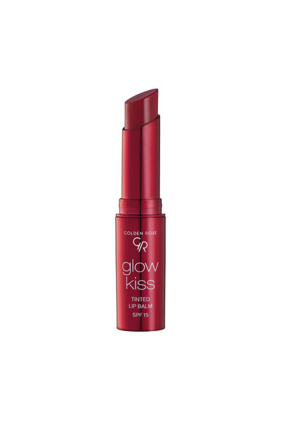 Golden Rose Glow Kiss Tinted Lip Balm No: 02 — Long-Lasting, Plump Finish, In...