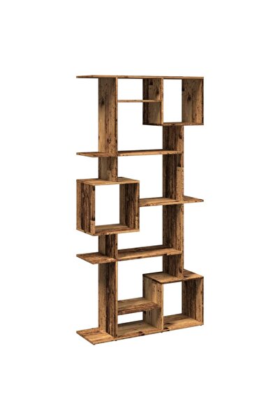 vidaxl Bibliotecă, lemn vechi, 92x29x188 cm, lemn prelucrat