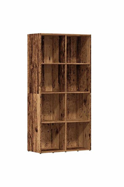 vidaxl Dulap cu cărți din lemn vechi 66x30x130 cm lemn prelucrat
