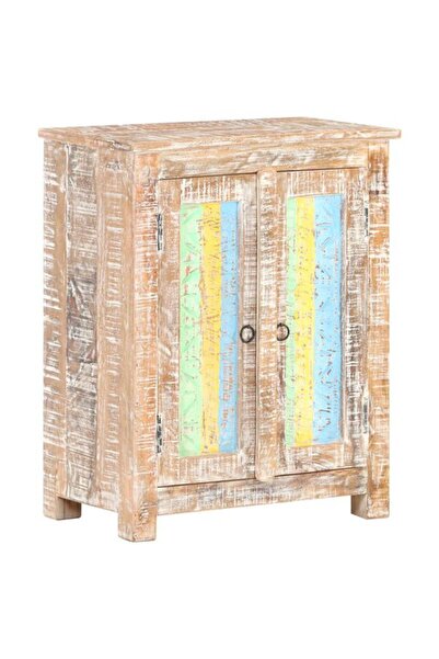 vidaxl Dulap, 61 x 35 x 76 cm, lemn de salcâm nefinisat