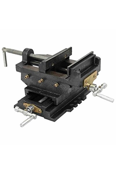 vidaxl Menghină de banc cu suport pentru mașina de găurit, operare manuală, 1...