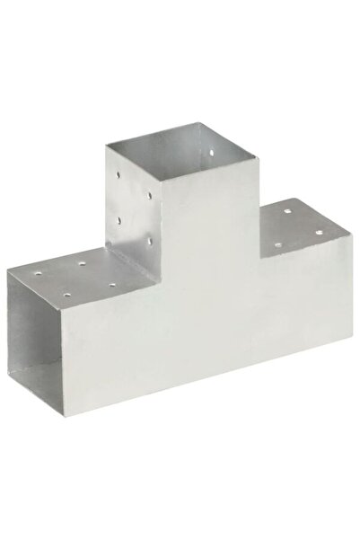 vidaxl Conector de grindă, tip T, 101 x 101 mm, metal galvanizat