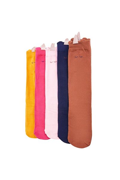 vidaxl Șosete pentru copii 5 perechi EU 30-34
