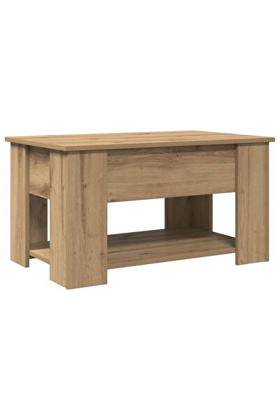 vidaxl Masuta de cafea Artisan Stejar 79x49x41 cm Lemn prelucrat