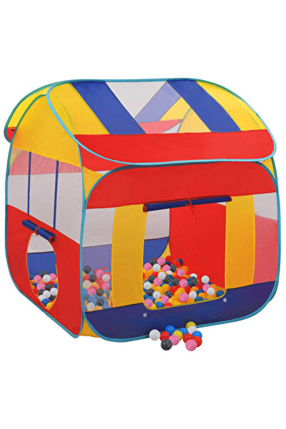 vidaxl Cort de joacă cu 550 de mingi, 123 x 120 x 126 cm