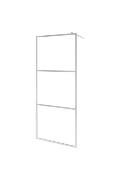 vidaxl Paravan de duș walk-in, 80 x 195 cm, sticlă ESG transparentă