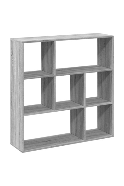 vidaxl Bibliotecă/separator cameră gri sonoma 102x29x103,5 cm lemn