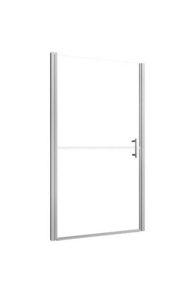 vidaxl Ușă de duș, 81 x 195 cm, sticlă securizată mată