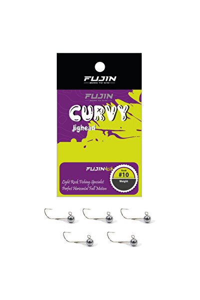 Fujin Curvy LRF Aji Jig Head 0,7gr 10 No