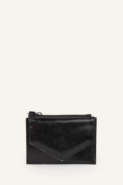 DeFacto Women's Faux Leather Gray Wallet I1084Axns