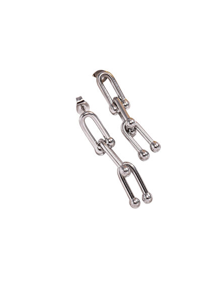 Black Season Horseshoe Earrings Steel 18K Gold |   Black Season