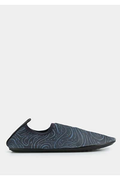 Peluche Navy Blue Men's Beach Slippers