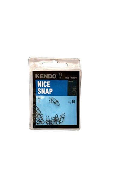 Kendo Nice Snap Yapay Yem Klipsi10 Adet ( Rapala Klips) NO:0