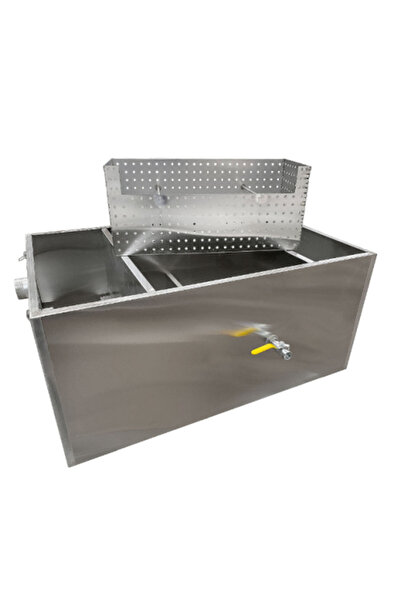 gen Stainless Steel Grease Trap and Grease Collector 40X30X25 cm for Restaura...