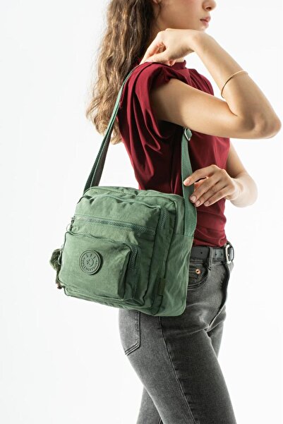 Baginn Geantă Messenger pentru femei 28*32 cm 571 Colecția Klinkır Ușoară, re...