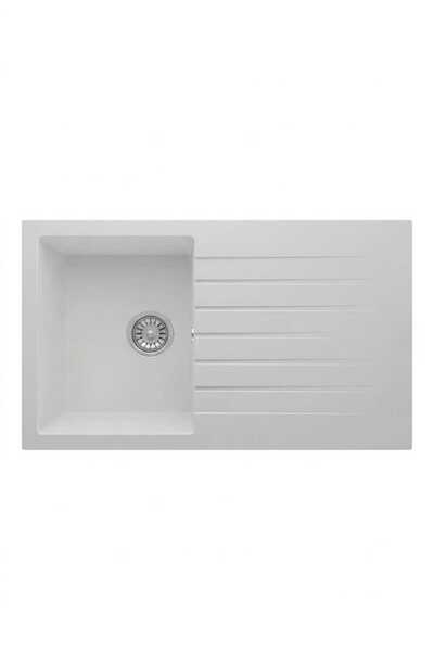 White Stone P004 Troya 86 Beyaz Granit Evye 86x50 CM