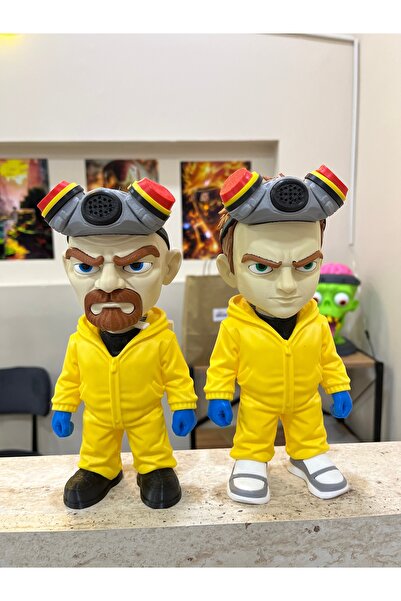 axelon Breaking Bad 2'li Figür Seti Walter White Heisenberg ve Jesse Pinkman ...