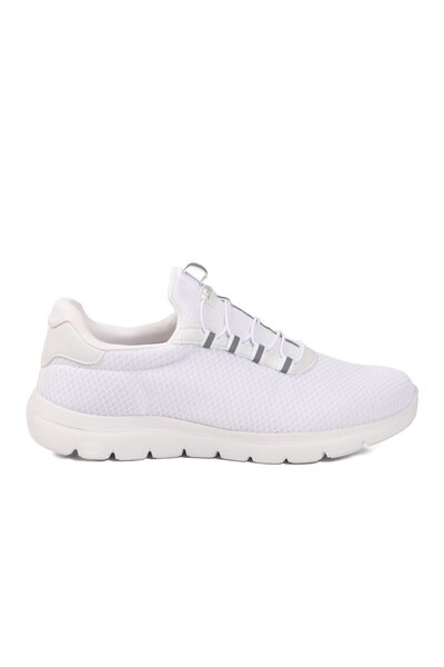 AYAKMOD White Mesh Lightweight Flexible Large Size Men's Sports Shoes 26107 m