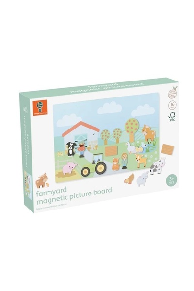 Orange Tree Toys Ειδώλιο Tabla magnetica cu – Ferma,