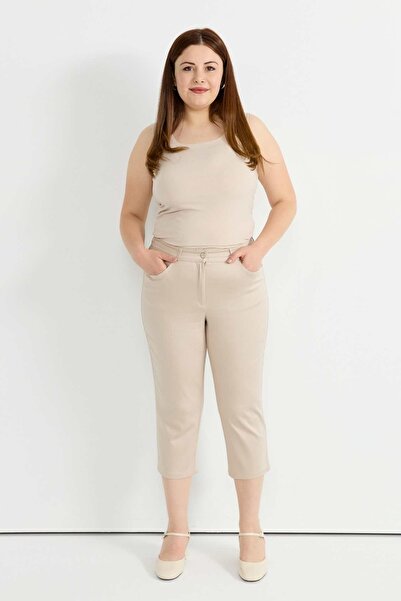 Normal Waist Normal Stone Women's Trousers 25YSL5381-BB