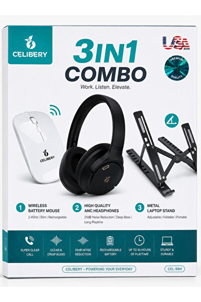 Generic Work & Play 3-in-1 Combo- Tech Trio Bundle- Wireless Work Bundle