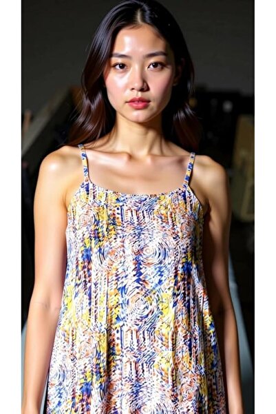 Generic Women's Flowy Summer Slip Dress - Casual Loose Comfortable Home and R...
