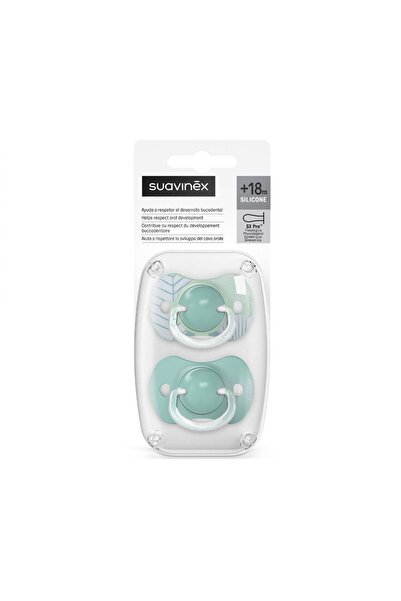 Suavinex Φυσιολογική Πιπίλα SX PRO Σιλικόνης +18μ Μπλε Dreams 2 τεμάχια