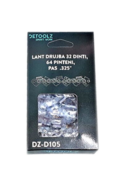 DETOOLZ Lant drujba 32 dinti, 64 pinteni, pas 325", 16"