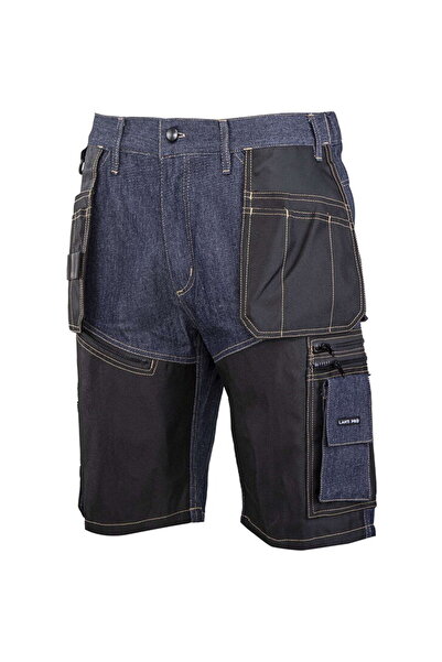 Lahti Pro Pantalon lucru tip-blugi scurt cu intaritura - s