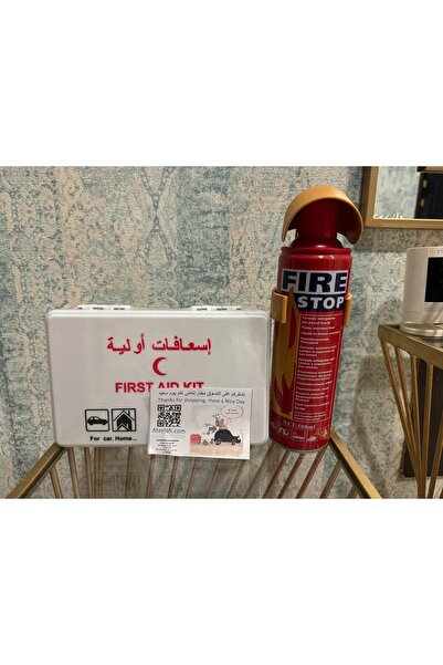 smart choice مجموعة الإسعافات الأولية ومكافحة الحرائق معًا