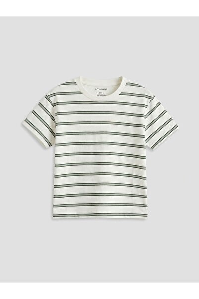 LC Waikiki Crew Neck Striped Baby Boy T-Shirt