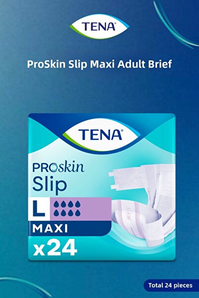 TENA Slib 8 Drop Maxi Premium Big Size Diapers with Large Waistband for Patie...