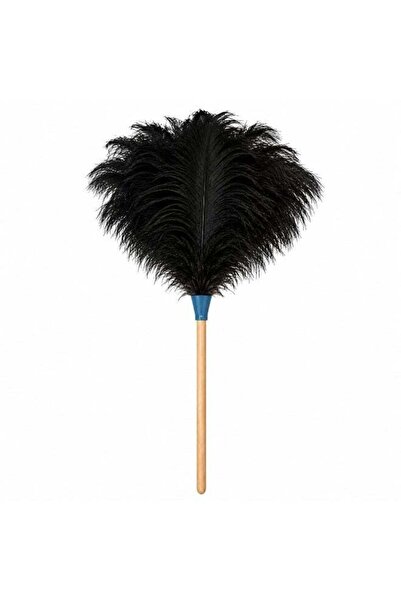Generic Premium Natural Ostrich Feather Duster with Wooden Handle – The Elega...