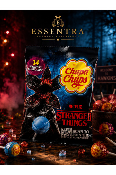 Essentra Home Sürpriz Aromalı Lolipop Şeker 4 Farklı Aroma Chupa Chups ve Str...