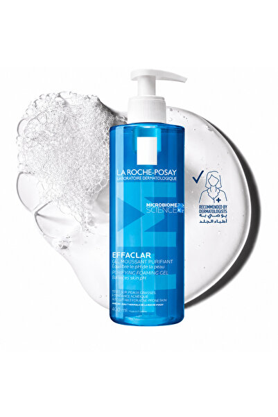 La Rochére Foam Cleansing Gel for Oily and Sensitive Skin, 400 ml