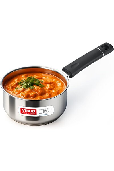 Vinod Stainless Steel Tivoli Saucepan Without Lid - 2.3 L (Induction Friendly)
