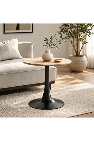 Bleco Round coffee table - coffee table, durable, space-saving. Ideal for liv...
