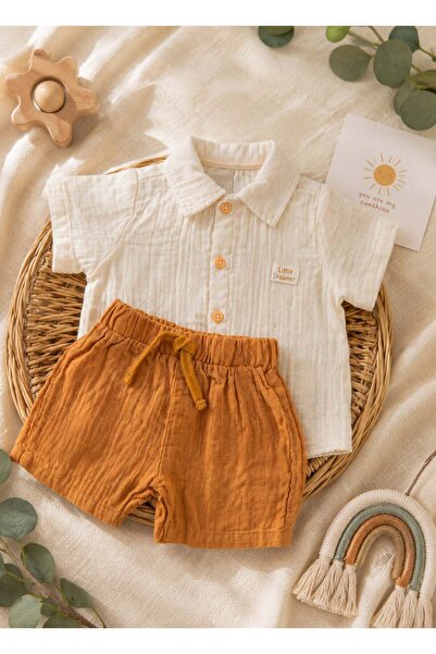 kitikate Organic Little Dreamer Set of 2 Brown