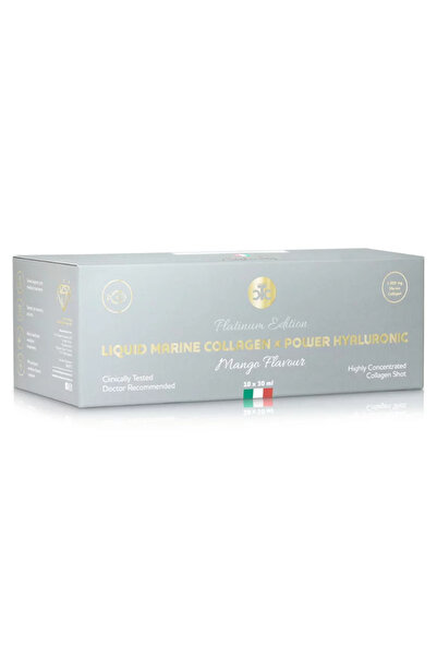 unbranded Colagen Lichid Marin cu Acid Hialuronic – Mango Tcc – 10 X 30 ml