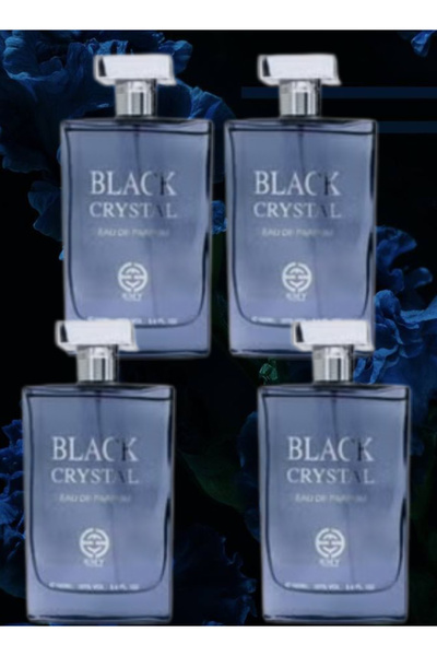 Emy 4 Pieces Black Crystal Perfume 100ML