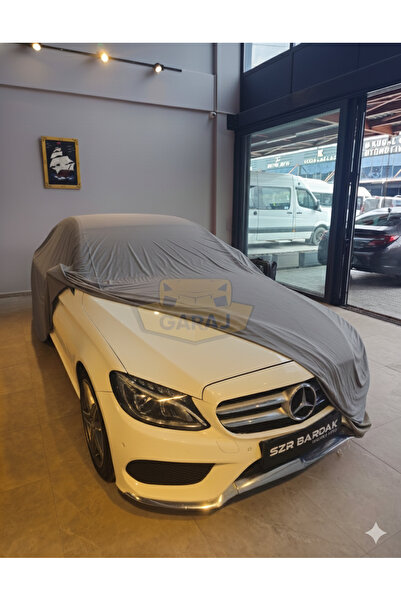 Modern Garaj Gray Color Sedan Fabric Cover Compatible with Civic, Corolla, Me...