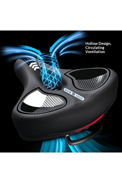 tur bike Geniş Rahat Sele Ortopedik Bisiklet / E-bike Uyumlu