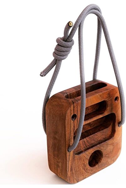 DECOVIENO Kaya Tırmanışı için Taşınabilir Hangboard,El Kavrama Güçlendirici i...