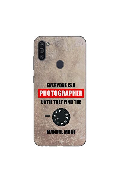 OEM Case compatible with Samsung Galaxy A11 Silicone Gel Tpu Photographer Pat...